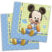 Picture of BABY MICKEY 2 PLY PAPER NAPKINS 33 X 33CM - 20 PK